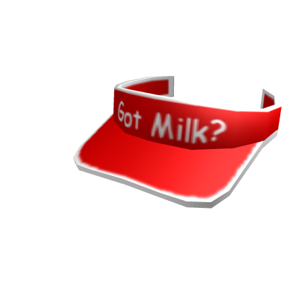 Got Milk Visor
