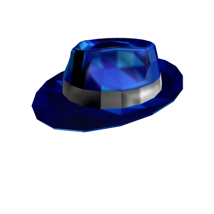 Midnight Blue Sparkle Time Fedora