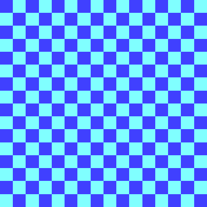 Blue Checkerboard