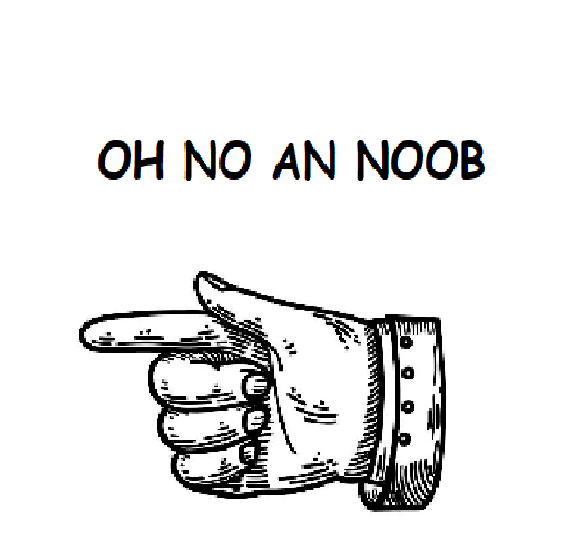 OH NO AN NOOB